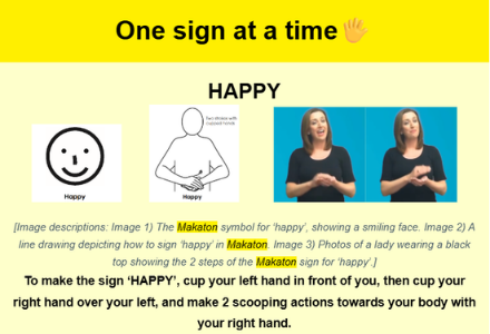 Hampshire and Isle of Wight NHS Foundation Trust: Makaton ‘One sign at a time’
